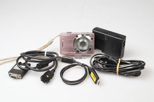 Sony Cybershot DSC-W55 | Digital Compact Camera | 7.2MP | Pink