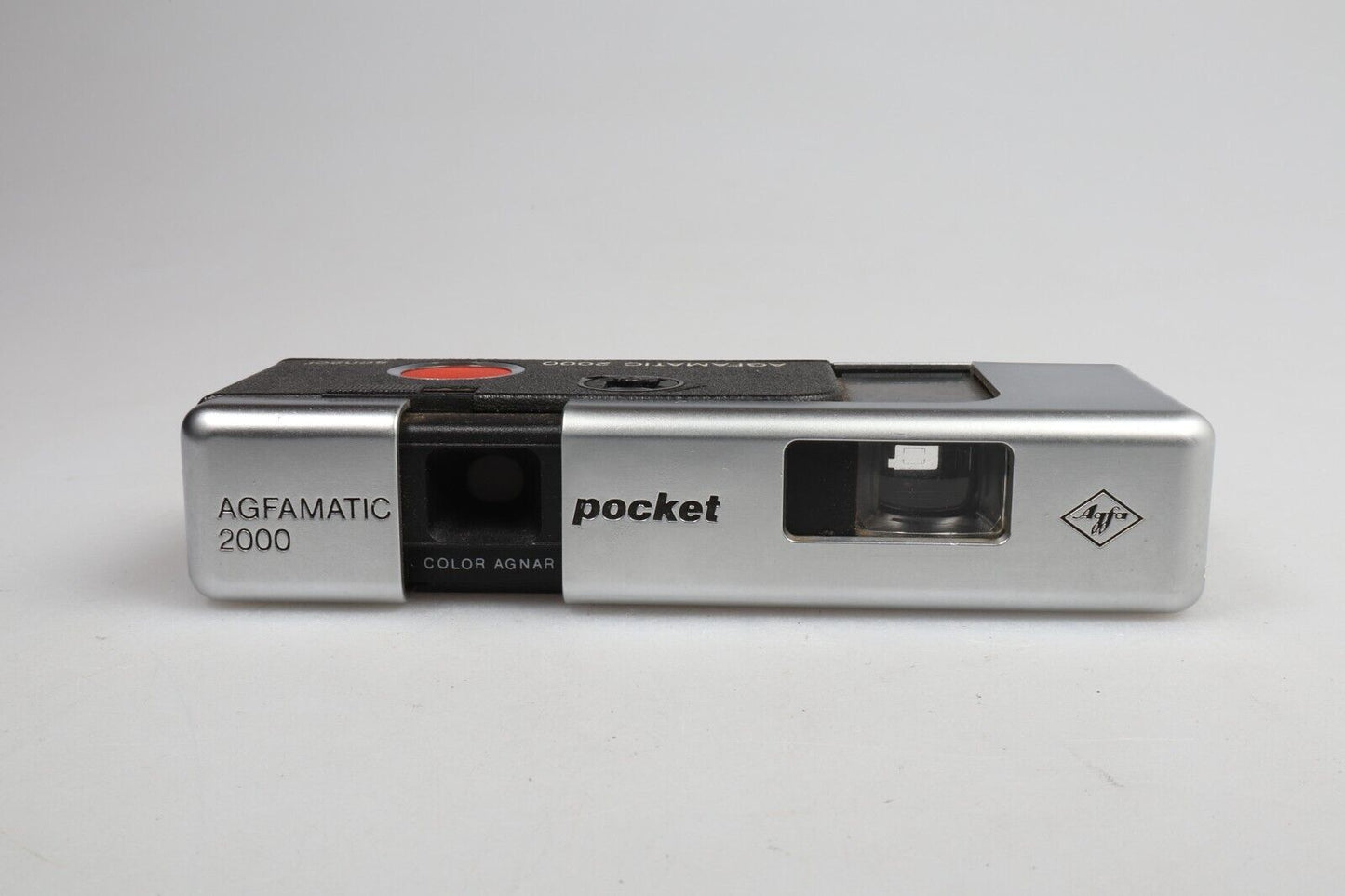 Agfa Agfamatic 2000 Sensor Pocket | 110 Film Camera | Silver/Black