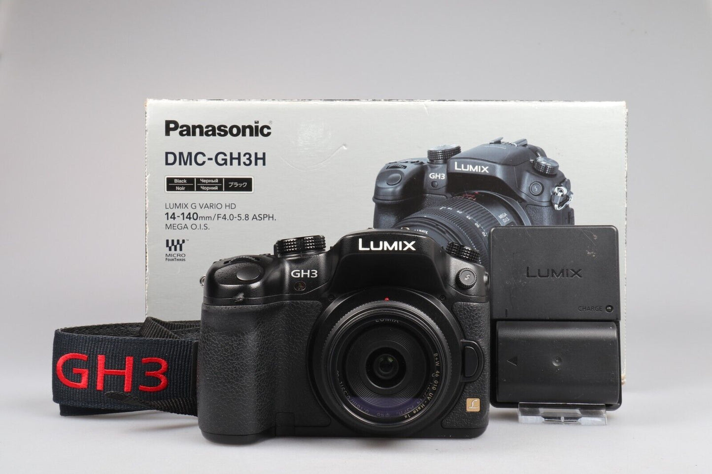 Panasonic Lumix DMC-GH3 | Appareil photo sans miroir à objectif interchangeable | Objectif H-H014