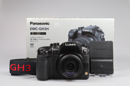 Panasonic Lumix DMC-GH3 | Spiegellose Kamera mit Wechselobjektiv | H-H014 Objektiv