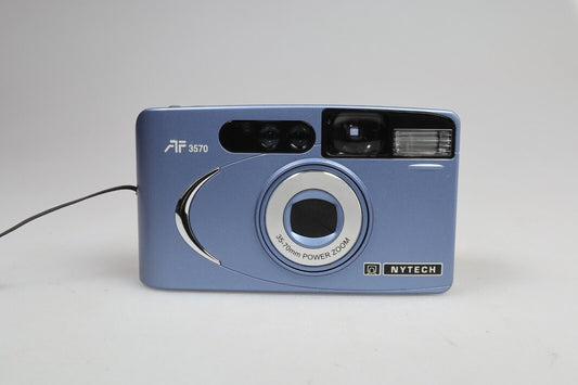 Nytech AF 3570 | 35mm Point & Shoot Film Camera | Blue