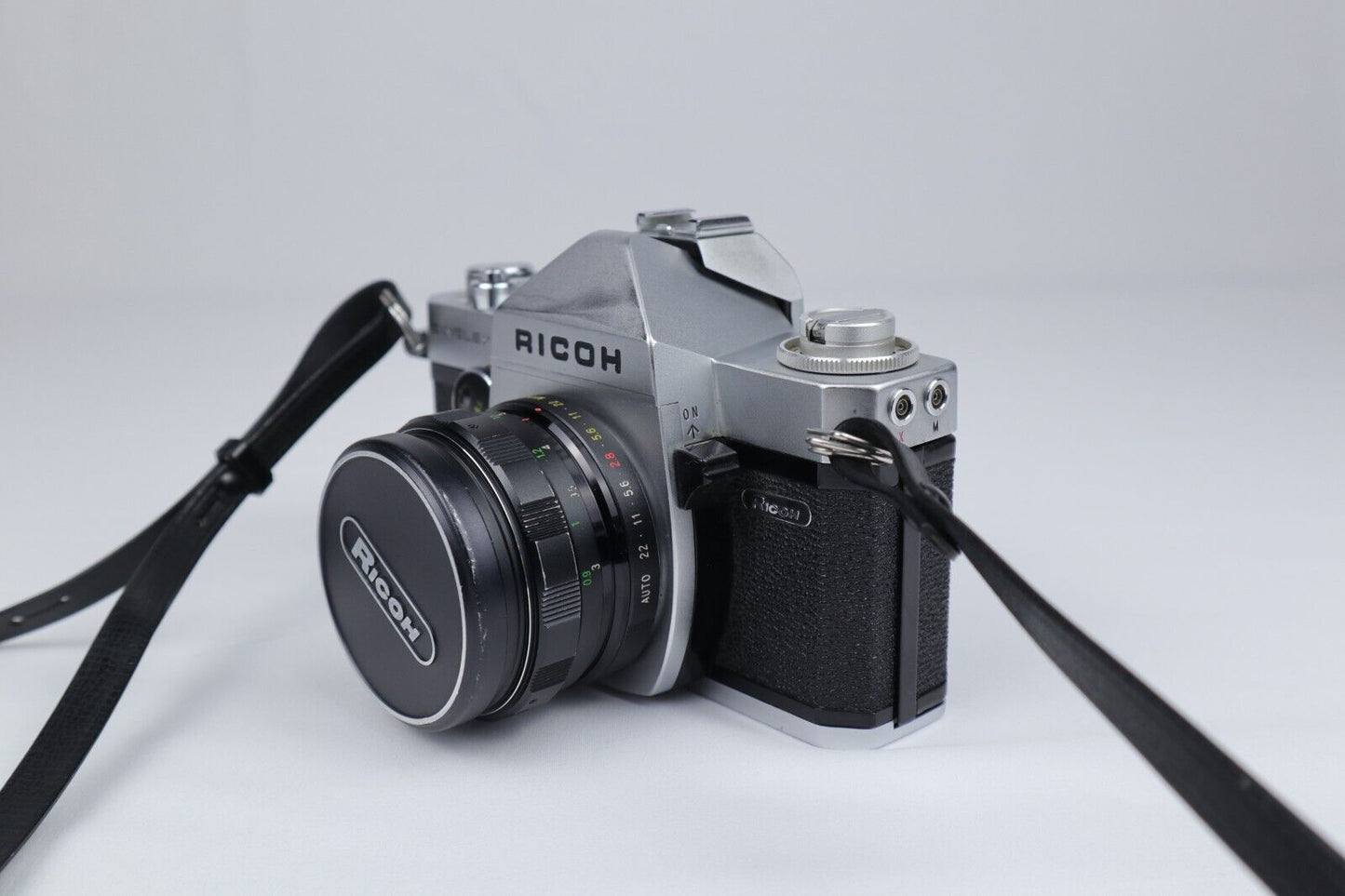 Ricoh Singlex TLS | Cámara de película SLR de 35 mm | Lente Rikenon 1:2.8 55mm