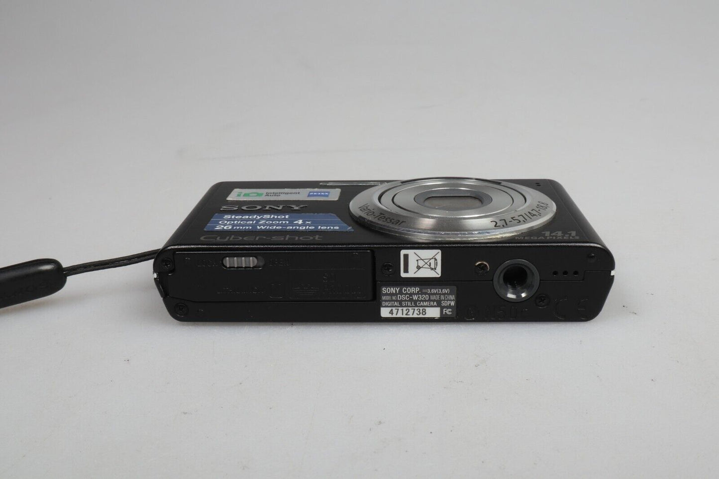 Sony Cyber-shot DSC-W320 | Digitale compactcamera | 14,1 MP | Zwart