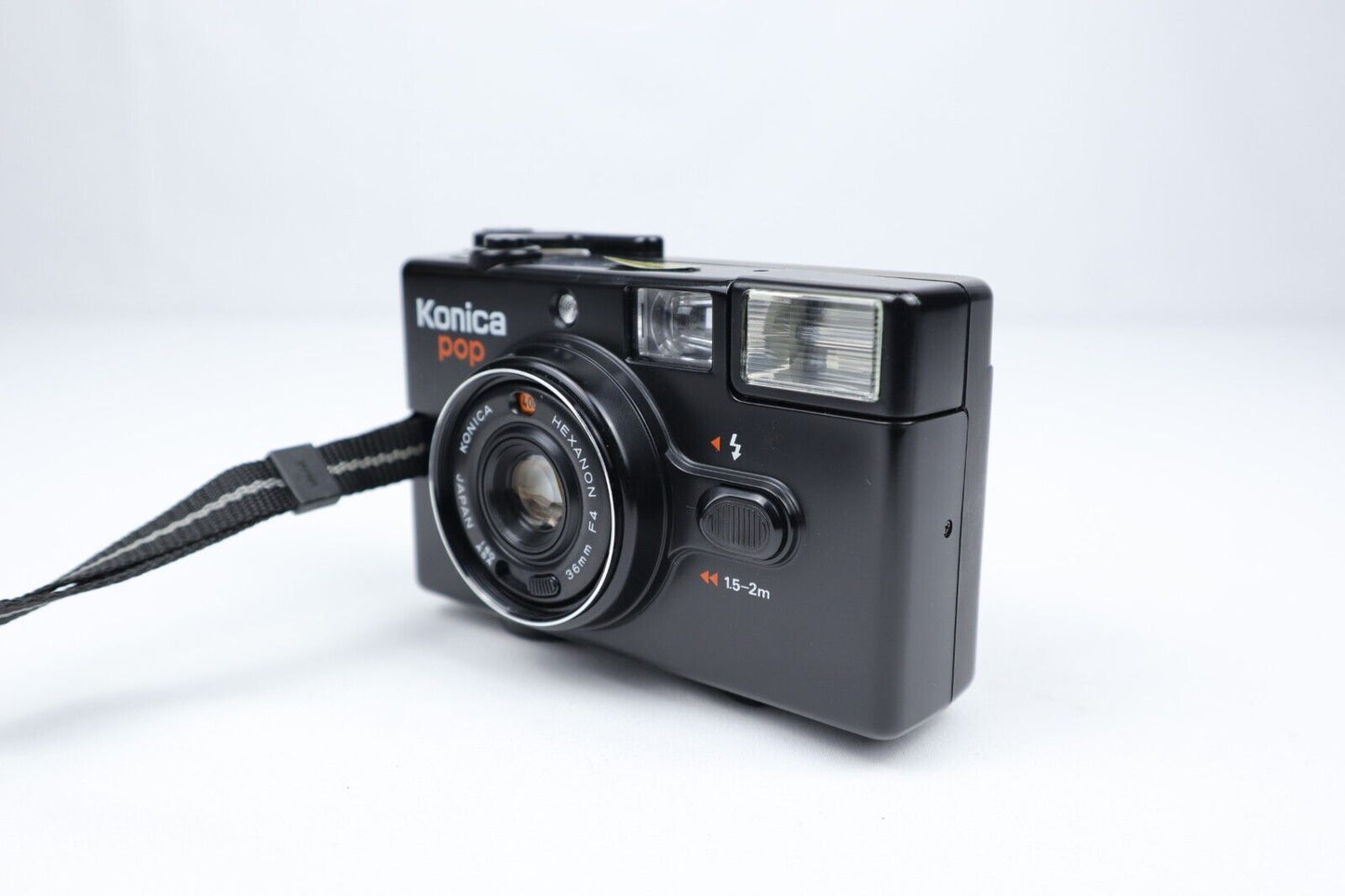 Konica Pop | 35mm Point & Shoot Film Camera | Black