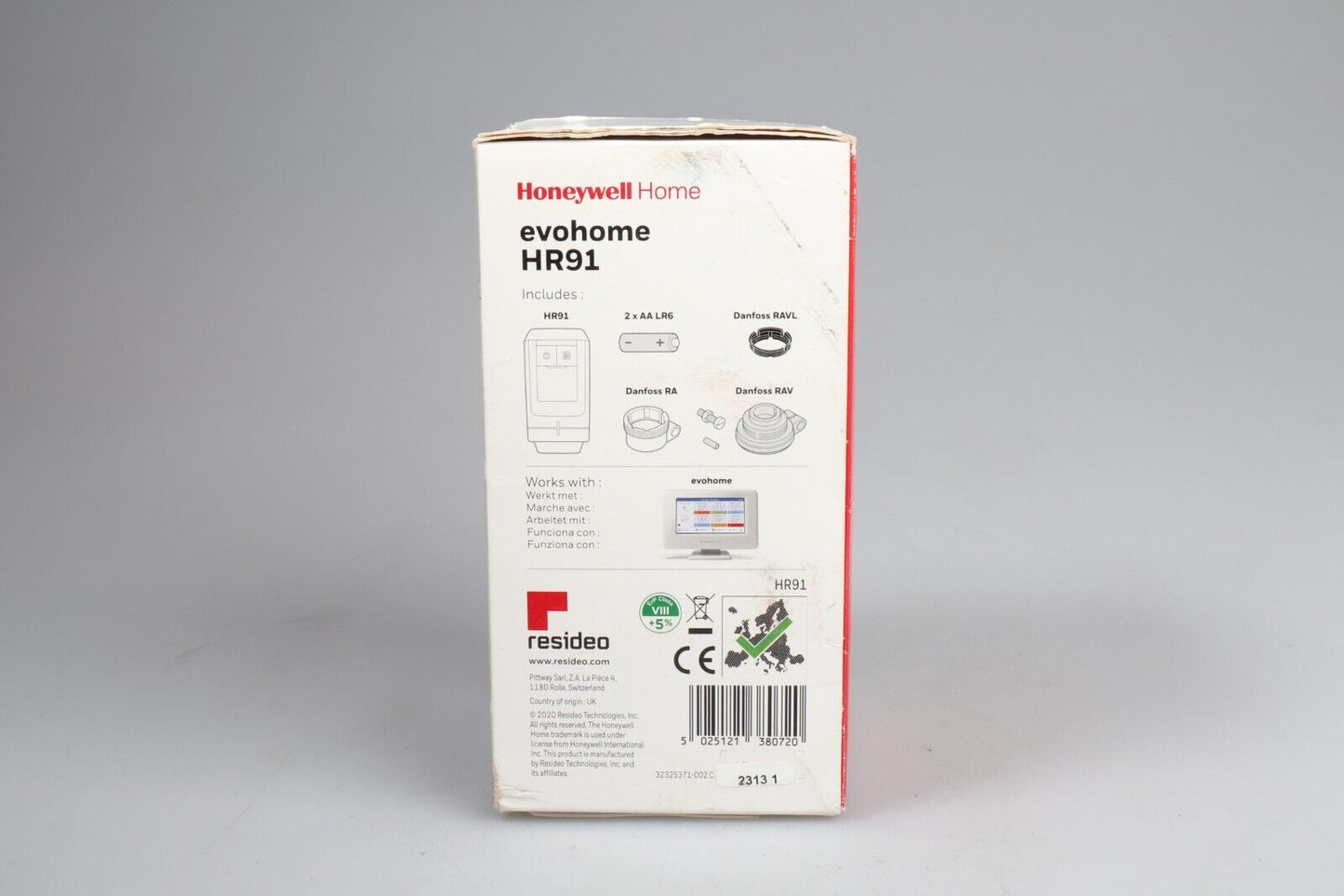 Honeywell Evohome HR91 | Wireless Radiator Controller