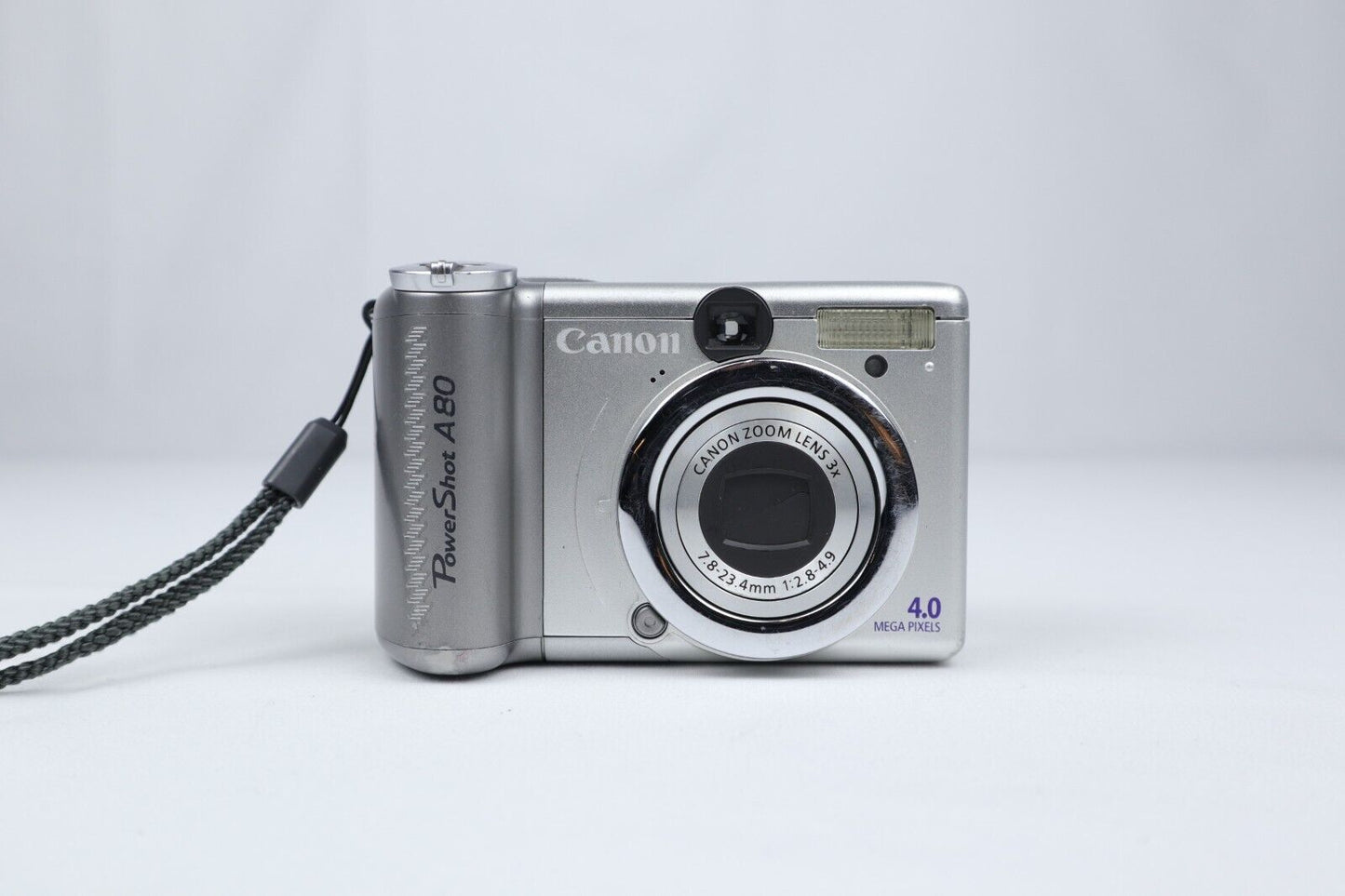 Canon PowerShot A80 | Digital Compact Camera | 4.0MP | Silver