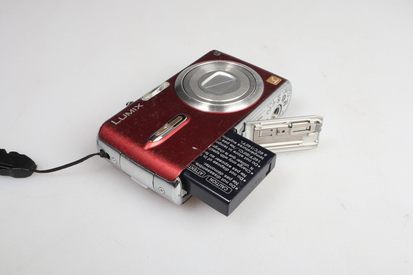 Panasonic Lumix DMC-FX07 | Digitale compactcamera | 7,2 MP | Rood