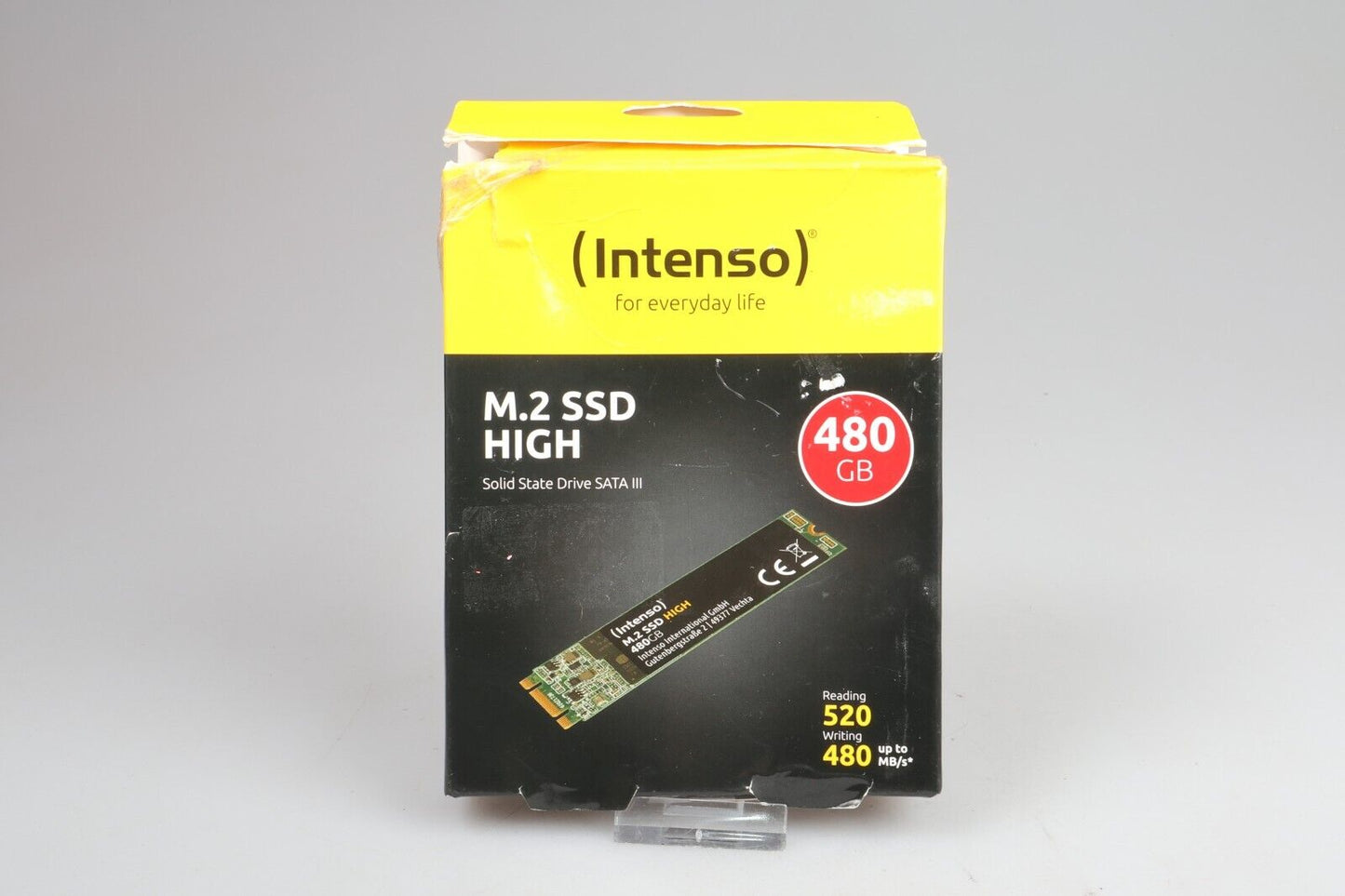 Intenso M.2 SSD 480 GB | Solid-State-Laufwerk SATA III