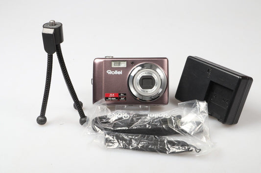 Rollei Compactline 360 TS | Digital Compact Camera | 12.0MP | Metallic