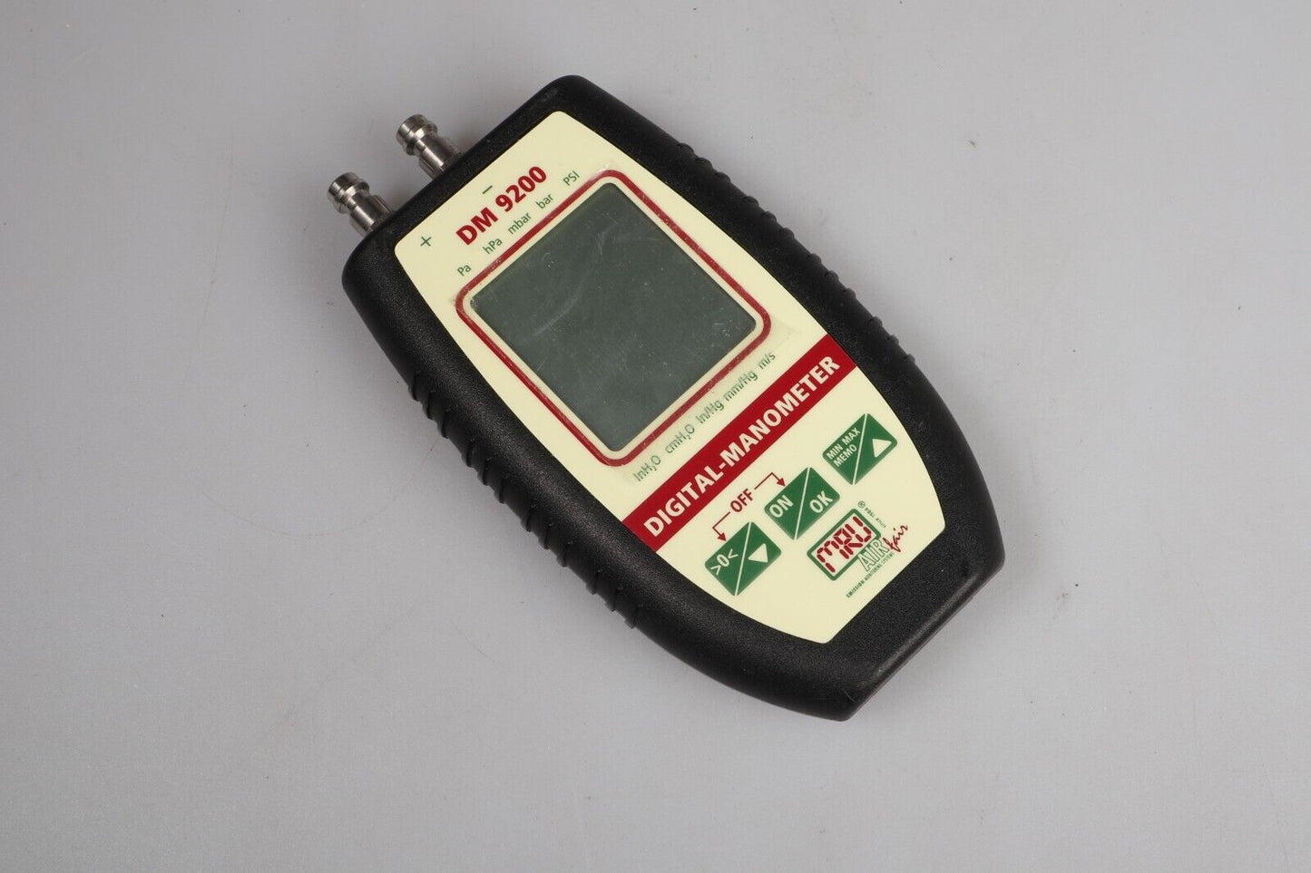 MRU DM 9200 | Digitale manometer