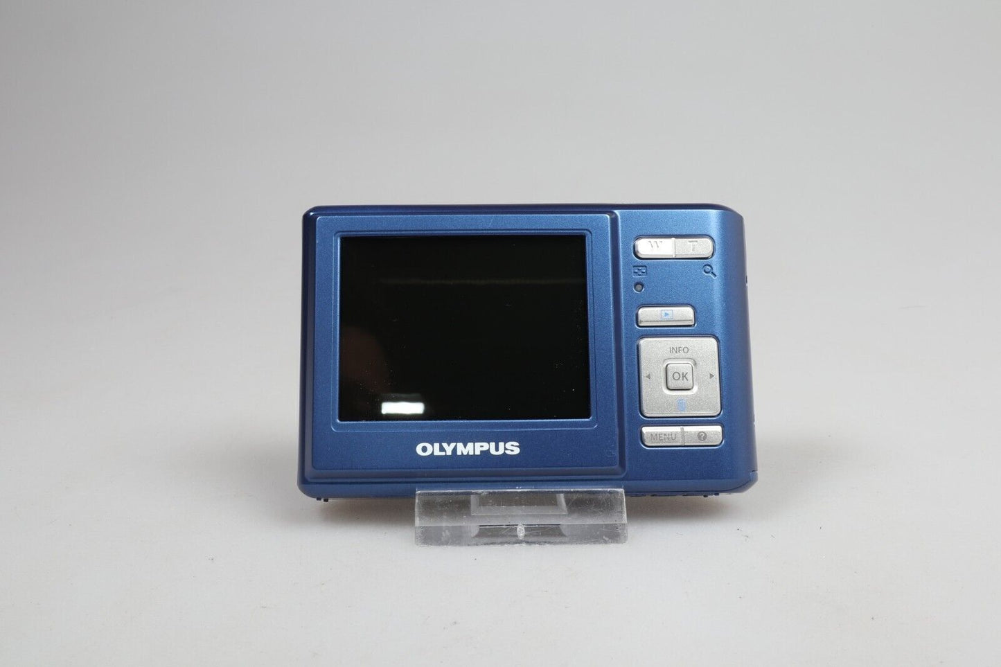 Olimpo T-100 | Cámara compacta digital | 12 megapíxeles | Azul