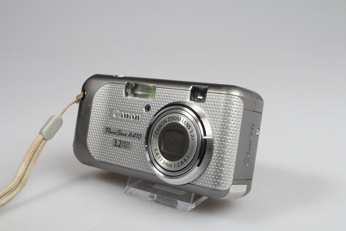 Canon PowerShot A410 | Digital Compact Camera | 3.2MP | Silver