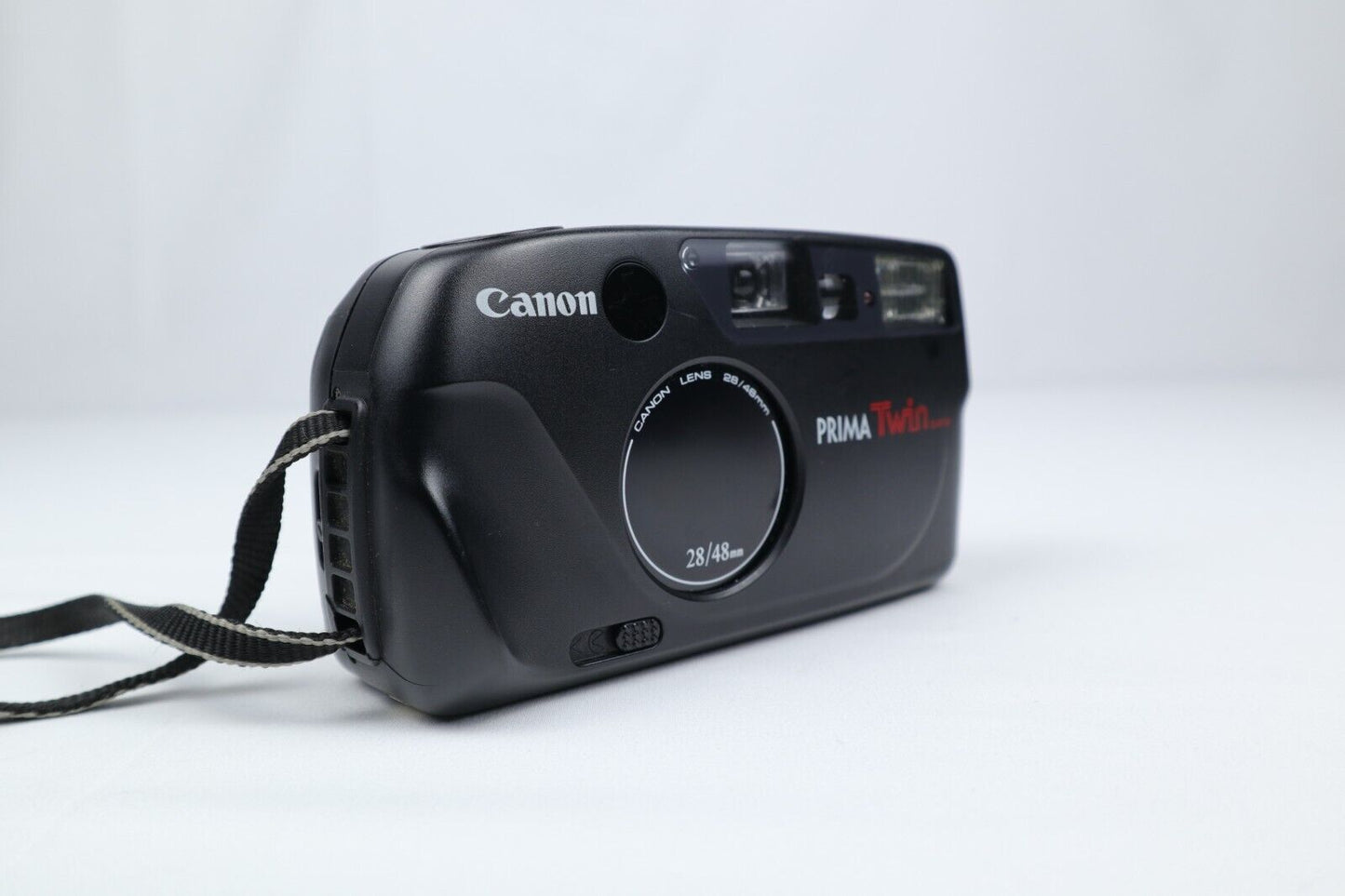 Canon Prima Twin Date | 35mm Point & Shoot Film Camera | Black