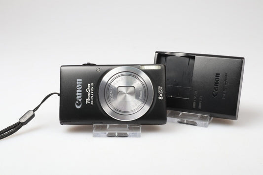 Canon PowerShot ELPH 115 IS | Digital Compact Camera | 16.0MP | Black