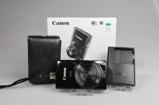 Canon IXUS 180 | Digital Compact Camera | 20MP | Black