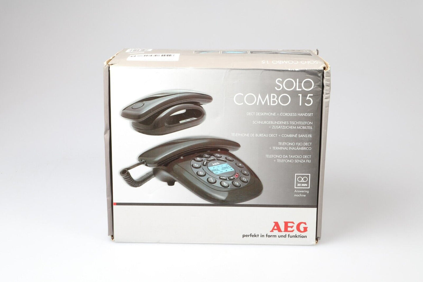 AEG Solo Combo 15 | DECT Deskphone and Cordless Handset
