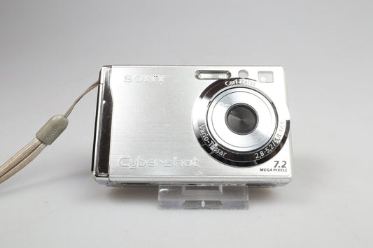 Sony Cybershot DSC-W80 | Digitale compactcamera | 7,2 MP | Zilver