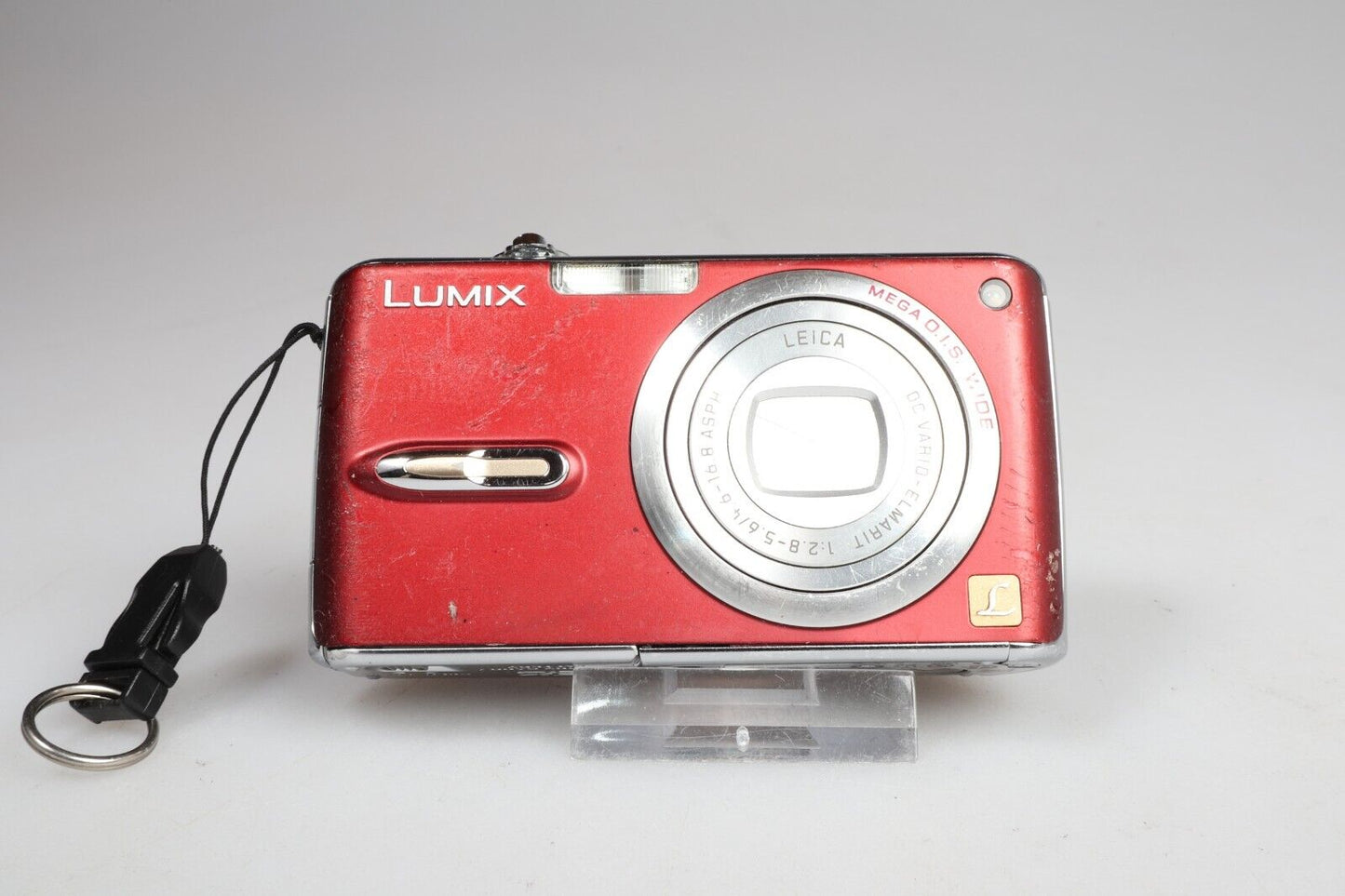 Panasonic Lumix DMC-FX07 | Digitale Kompaktkamera | 7,2 MP | Rot