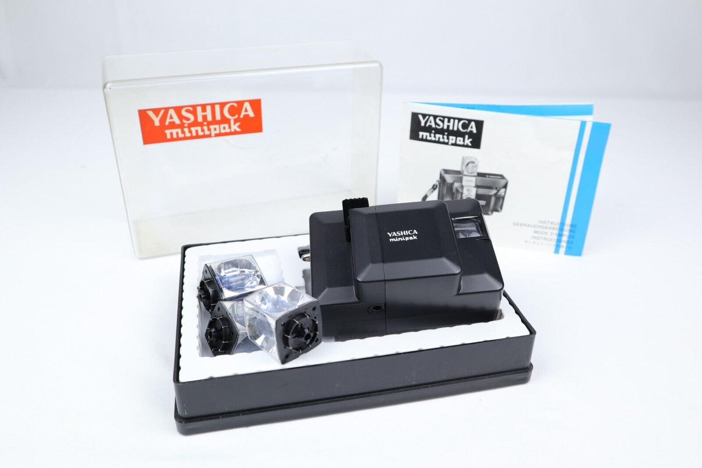 Yashica Minipak | 126 Cartridge Camera | Black