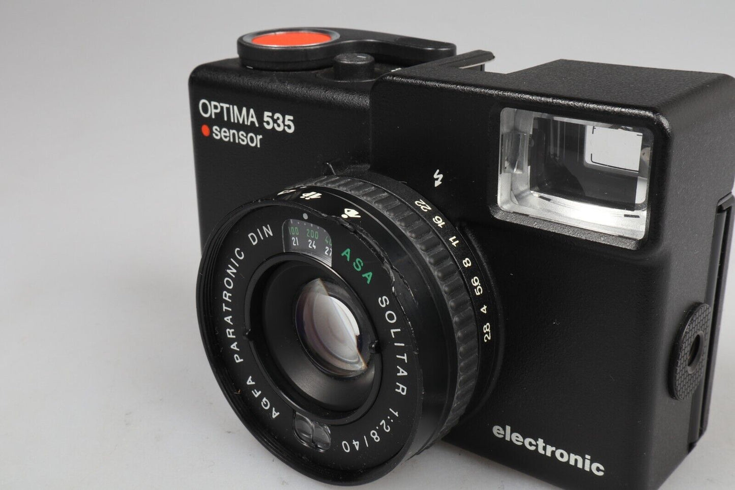 Agfa Optima 535 Sensor | 35mm Point & Shoot Film Camera | Black