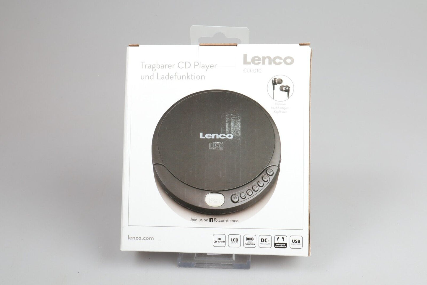 Lenco CD-010 | Reproductor de CD portátil