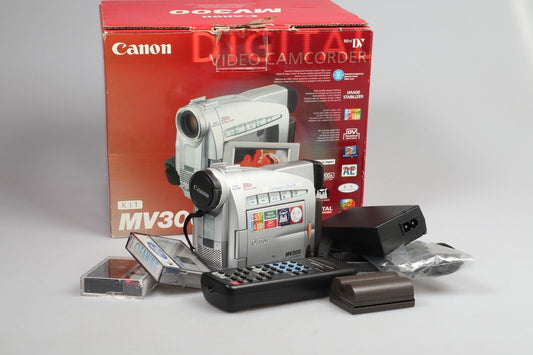 Canon MV300 | Digital Video Camcorder | Mini DV | Silver