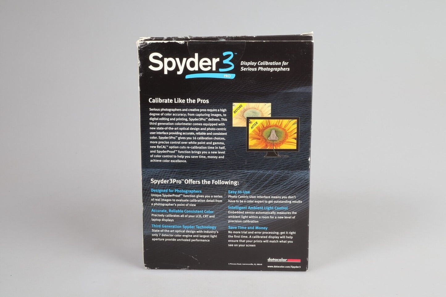 Datacolor Spyder 3 Pro | Display Calibration