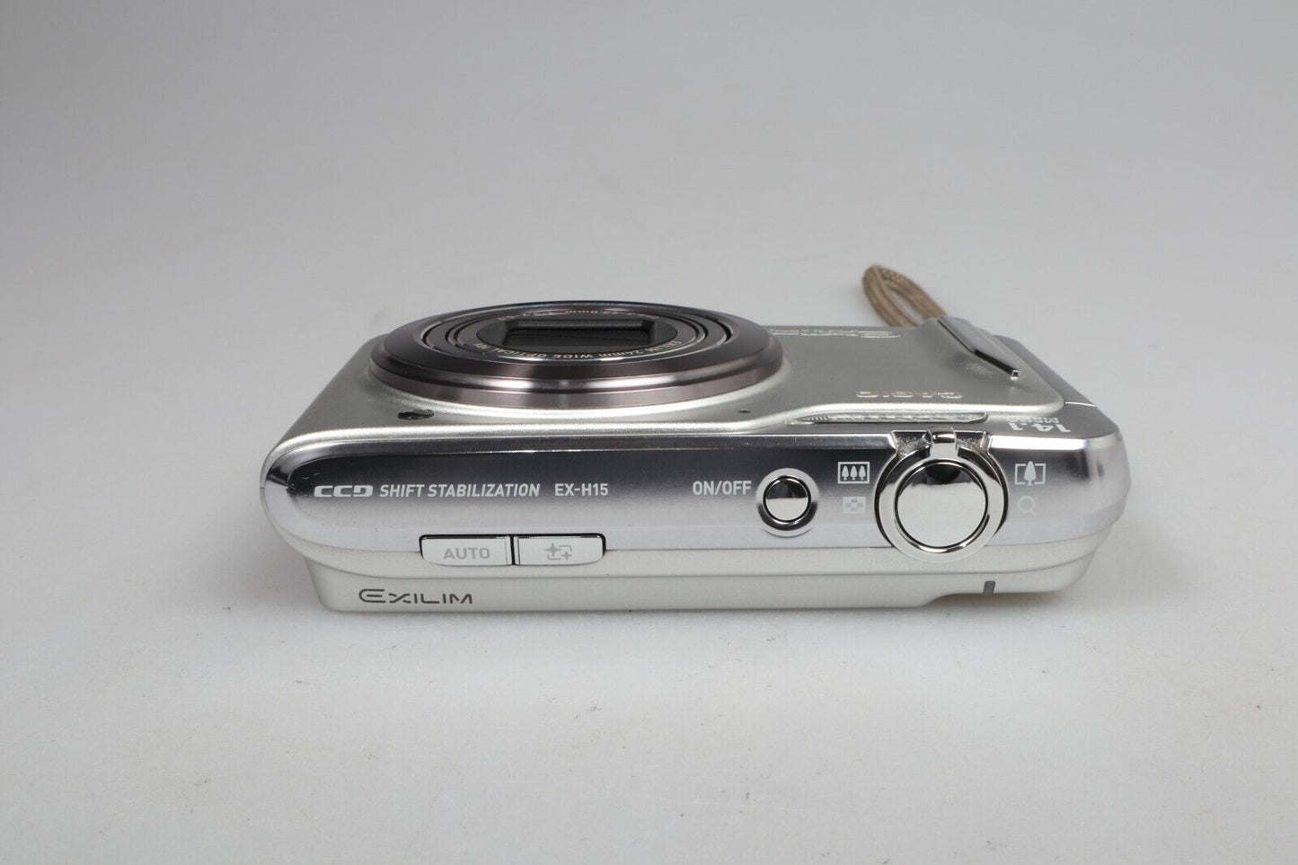 Casio EXILIM EX-H15 | Digital Compact Camera | 14.1 MP | Silver