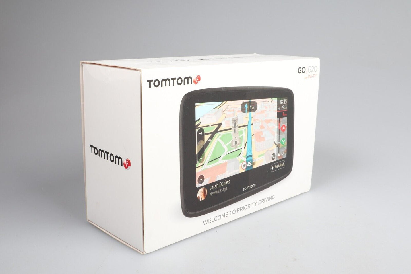 TomTom GO 620 Wi-Fi | Navigation par satellite | Noir 6"