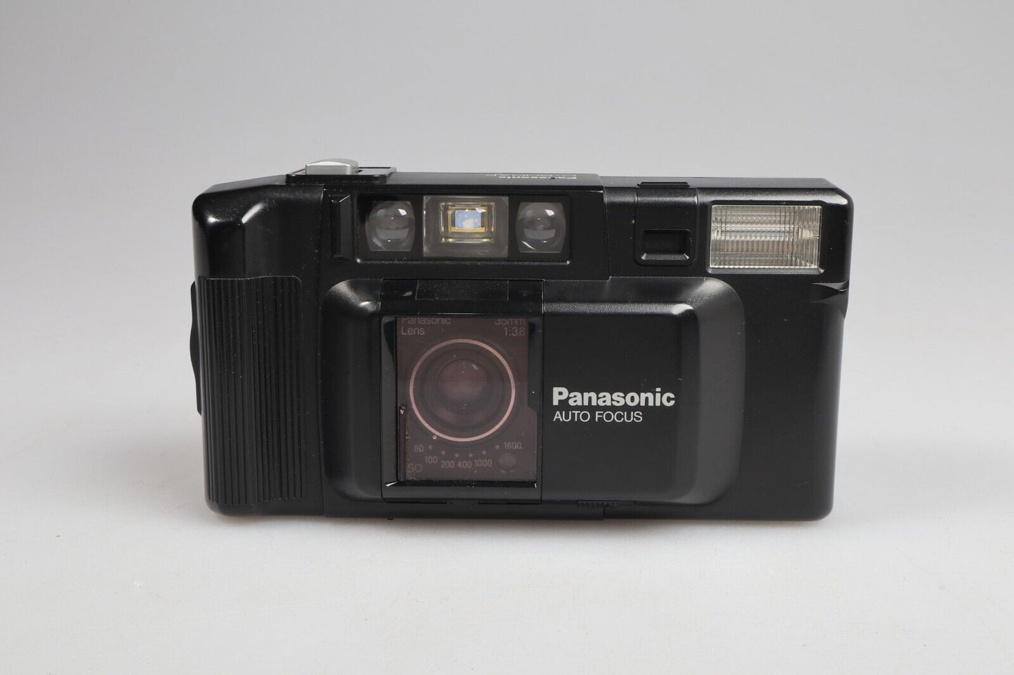 Panasonic C-500AF | Cámara de película de apuntar y disparar de 35 mm | Negro