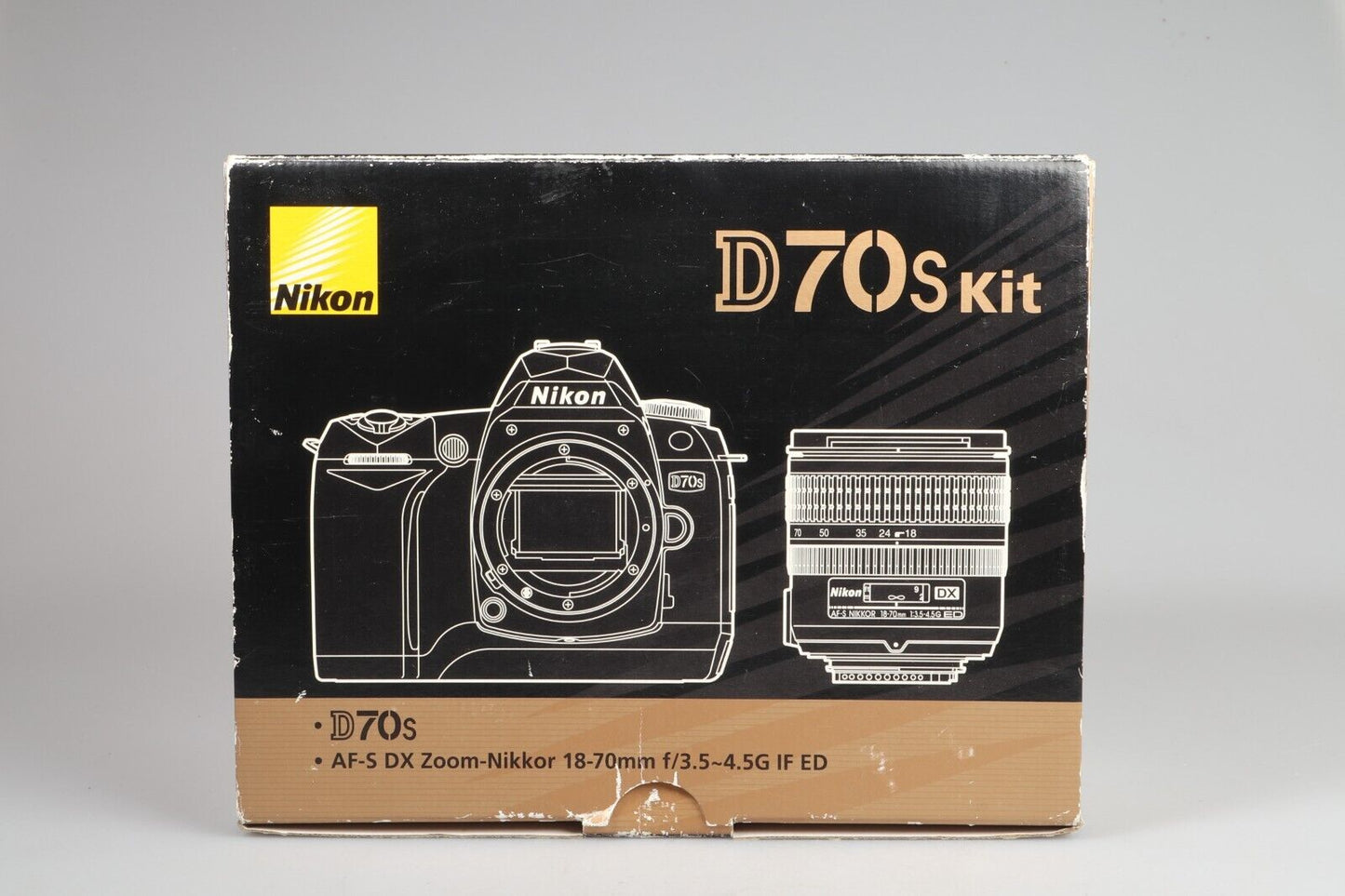 Nikon D70s Kit | Digitale SLR-camera | AFS Nikkor 18-70mm-lens 