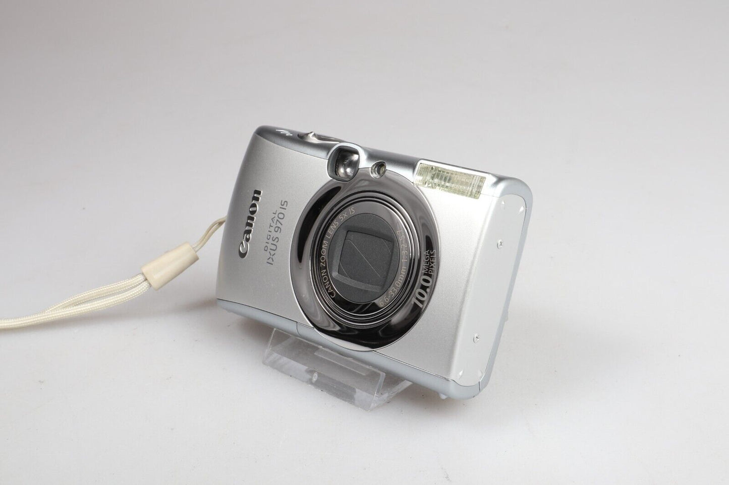 Canon IXUS 970 IS | Digitale compactcamera | 10,0 MP | Zilver