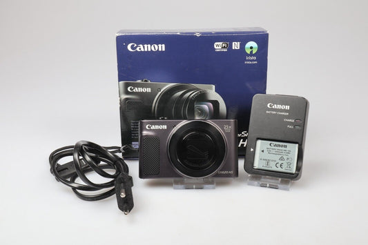 Canon PowerShot SX620 HS | Digital Compact Camera | 20.2MP | Black