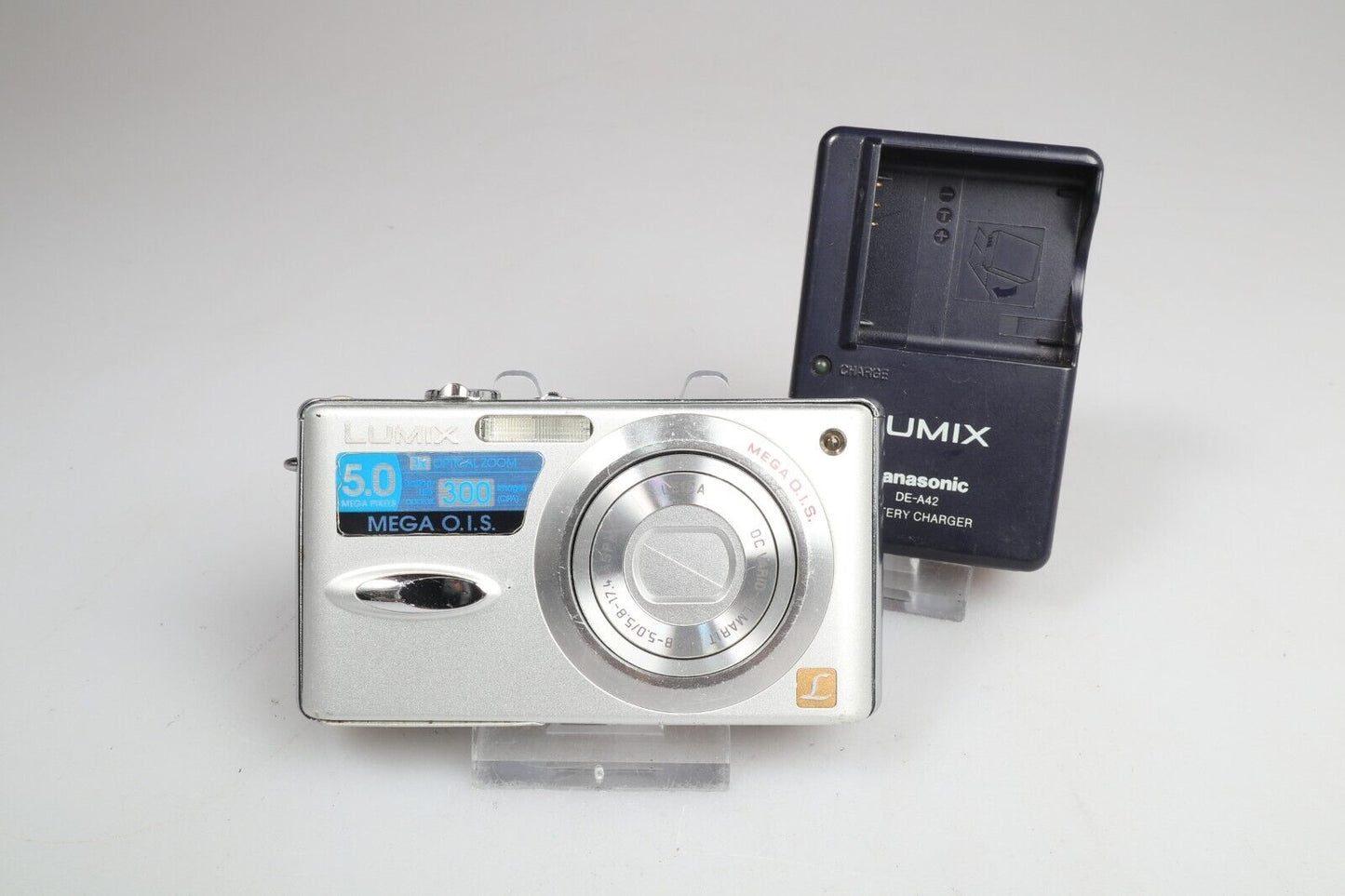 Panasonic Lumix DMC-FX8 | Digitale compactcamera | 5,0 MP | Zilver