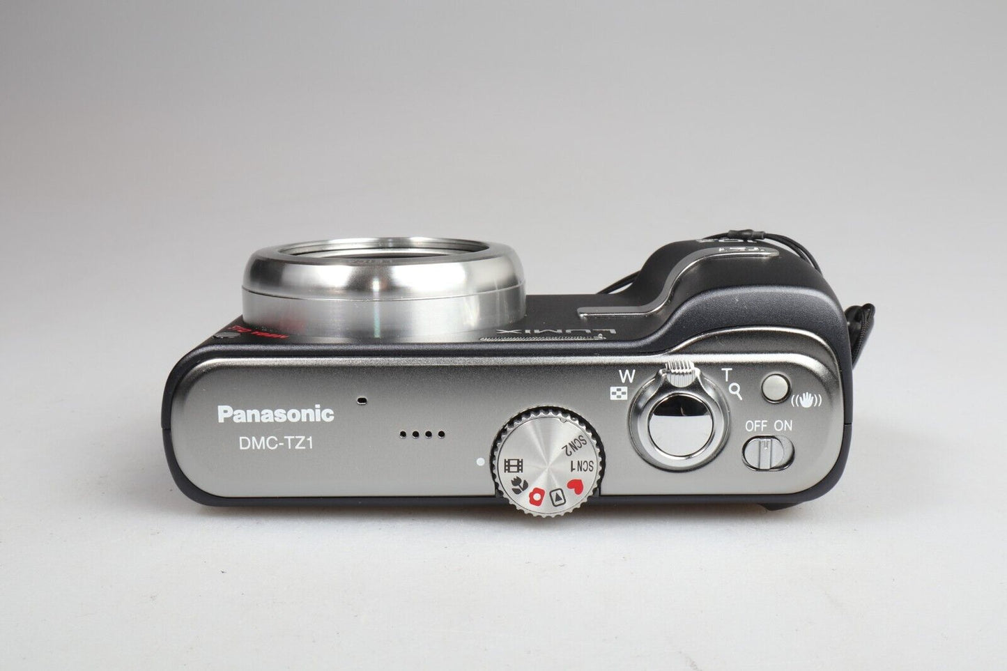 Panasonic Lumix DMC-TZ1 | Digitale compactcamera | 5 MP | Zwart