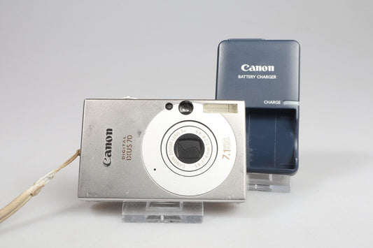 Canon Digital IXUS 70 | Digital Compact Camera | 7.1MP | Silver