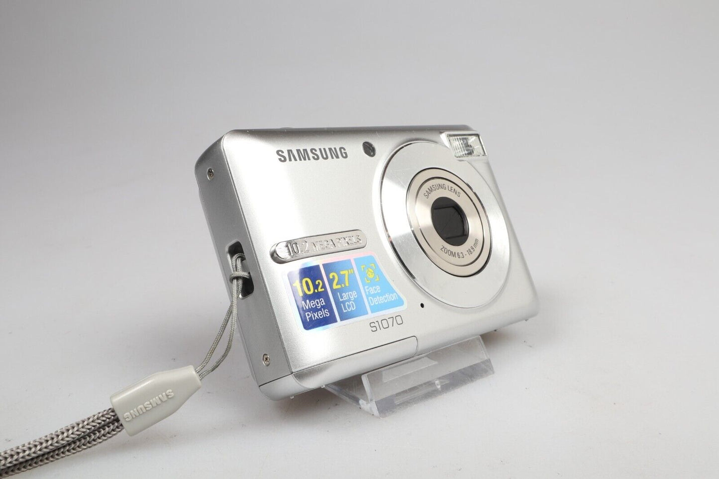 Samsung S1070 | Fotocamera digitale compatta | 10,2MP | Argento