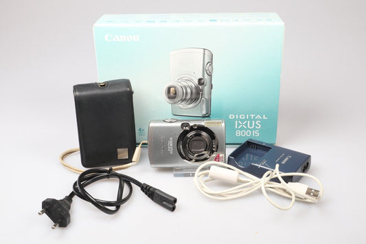 Canon IXUS 800 IS | Digital Compact Camera | 6MP | Silver