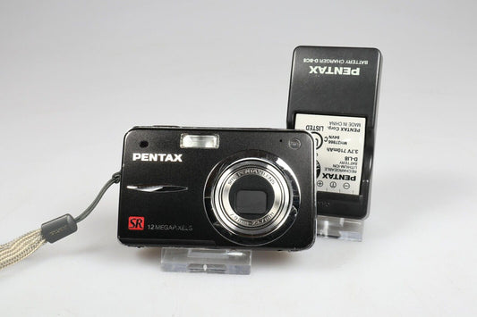Pentax Optio A40 | Digital Compact Camera | 12MP | Black