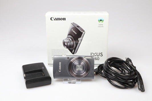 Canon IXUS 160 | Digital Compact Camera | 20.0MP | Silver