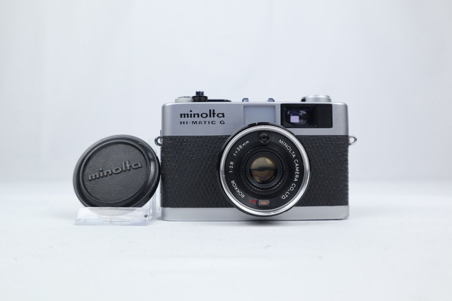 Minolta Hi-Matic G | 35mm Point & Shoot Film Camera | Silver