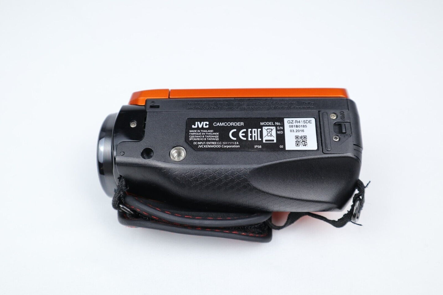 JVC Everio GZ-R415DE | Digital Camcorder | Orange