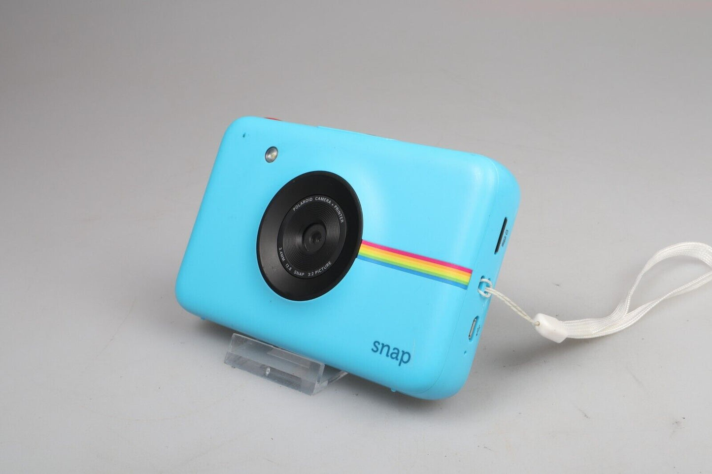 Polaroid-snap | Digitale instantcamera | Blauw