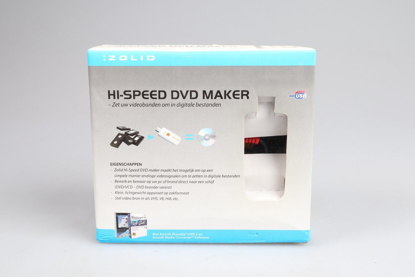 Zolid Hochgeschwindigkeits-DVD-Maker