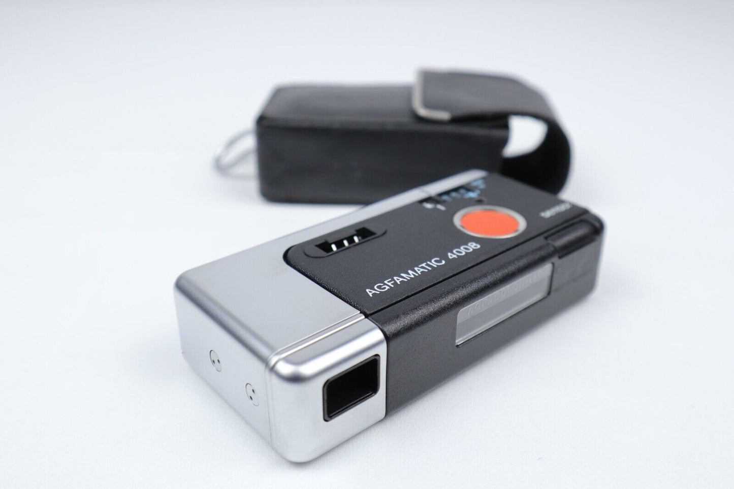 Agfamatic Pocket 4008 | 110 Point & Shoot Film Camera | Silver/Black