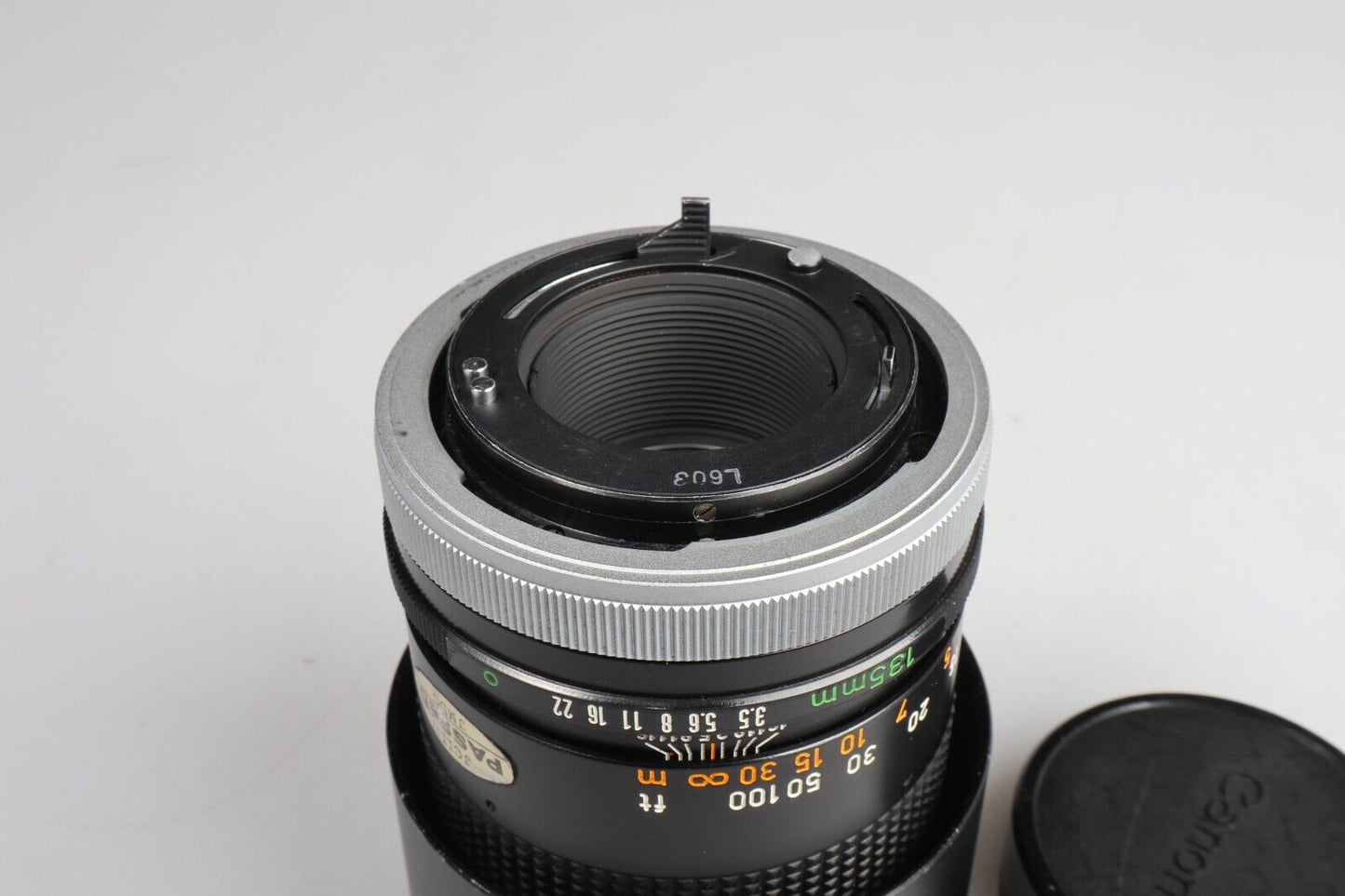 Canon FD-lens | 135 mm 1:3,5 | Canon FD-vatting