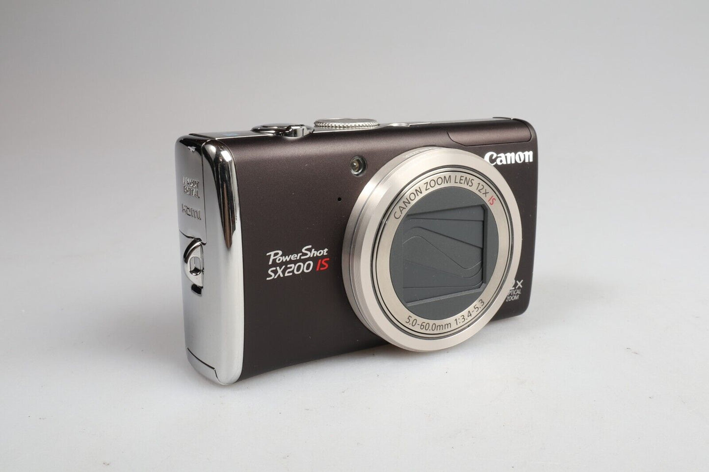 Canon Powershot SX200 IS | Fotocamera digitale compatta | 12,1MP | Marrone