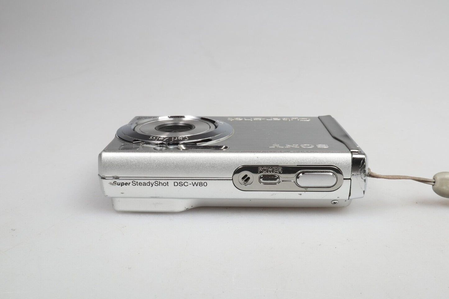 Sony Cybershot DSC-W80 | Digital Compact Camera | 7.2 MP | Silver