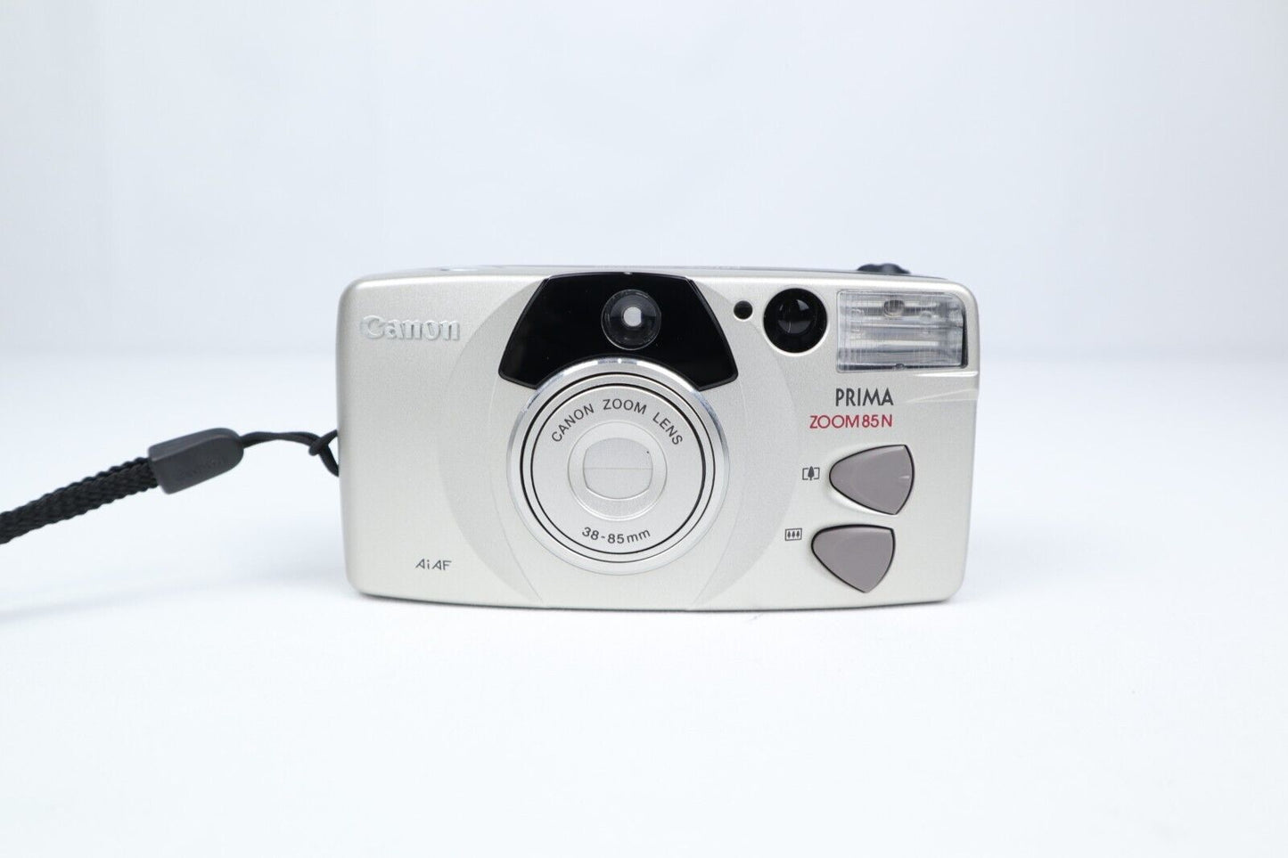 Canon Prima Zoom 85N | 35mm Point & Shoot Film Camera | Silver