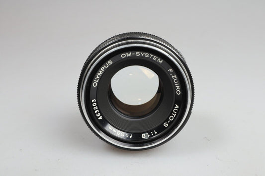 Olympus OM System Zuiko Auto-S Objektiv | 1:1,8 50mm | Olympus OM-Montierung